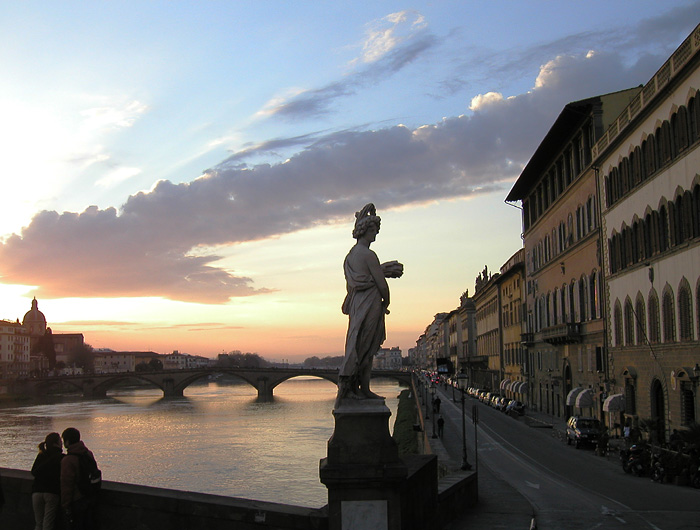 Sunset in Florence 