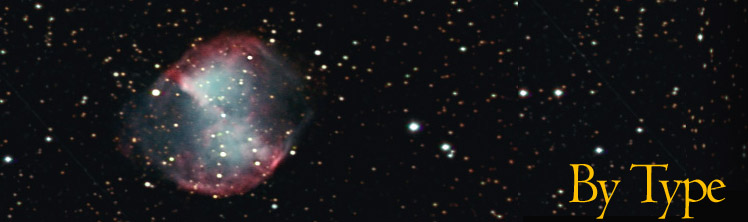 The Astrotourist: By Type
